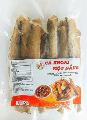 CÁ KHOAI MỘT NẮNG KÈM MẮM ME - A - XK - GÓI 400GR - THÙNG 25 GÓI 