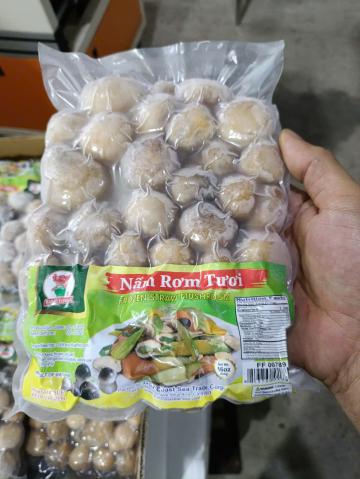 NẤM RƠM - XK - A - SIZE LỚN - BULK - THÙNG 15KG - NET 9